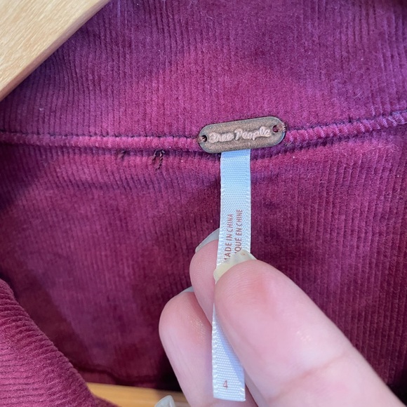 Free People corduroy jumpsuit Size 4 - Picture 5 of 10